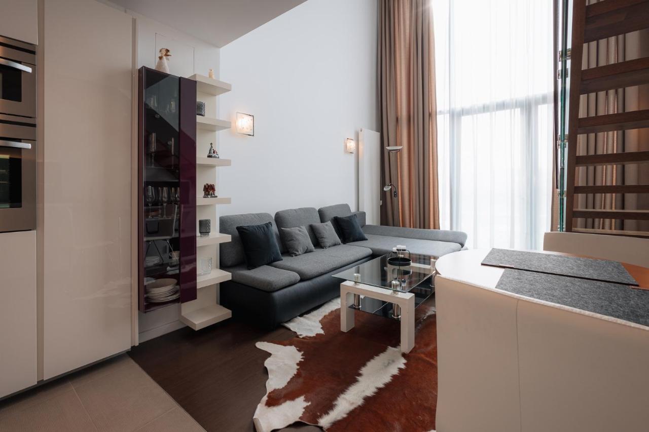 Skau Eurovea Duplex Apartment Danube Exclusive View Free Parking Bratislava Exteriér fotografie