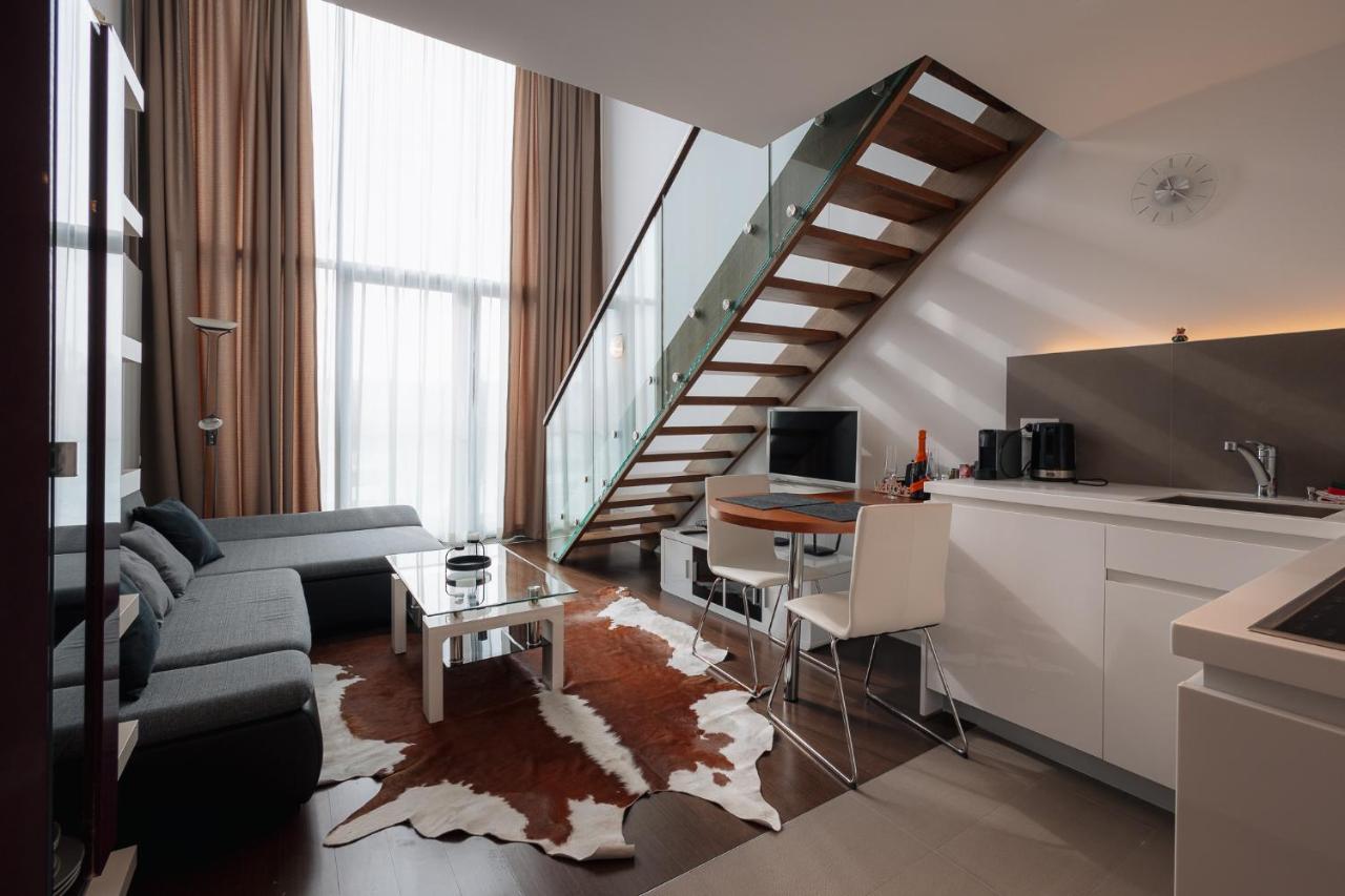 Skau Eurovea Duplex Apartment Danube Exclusive View Free Parking Bratislava Exteriér fotografie