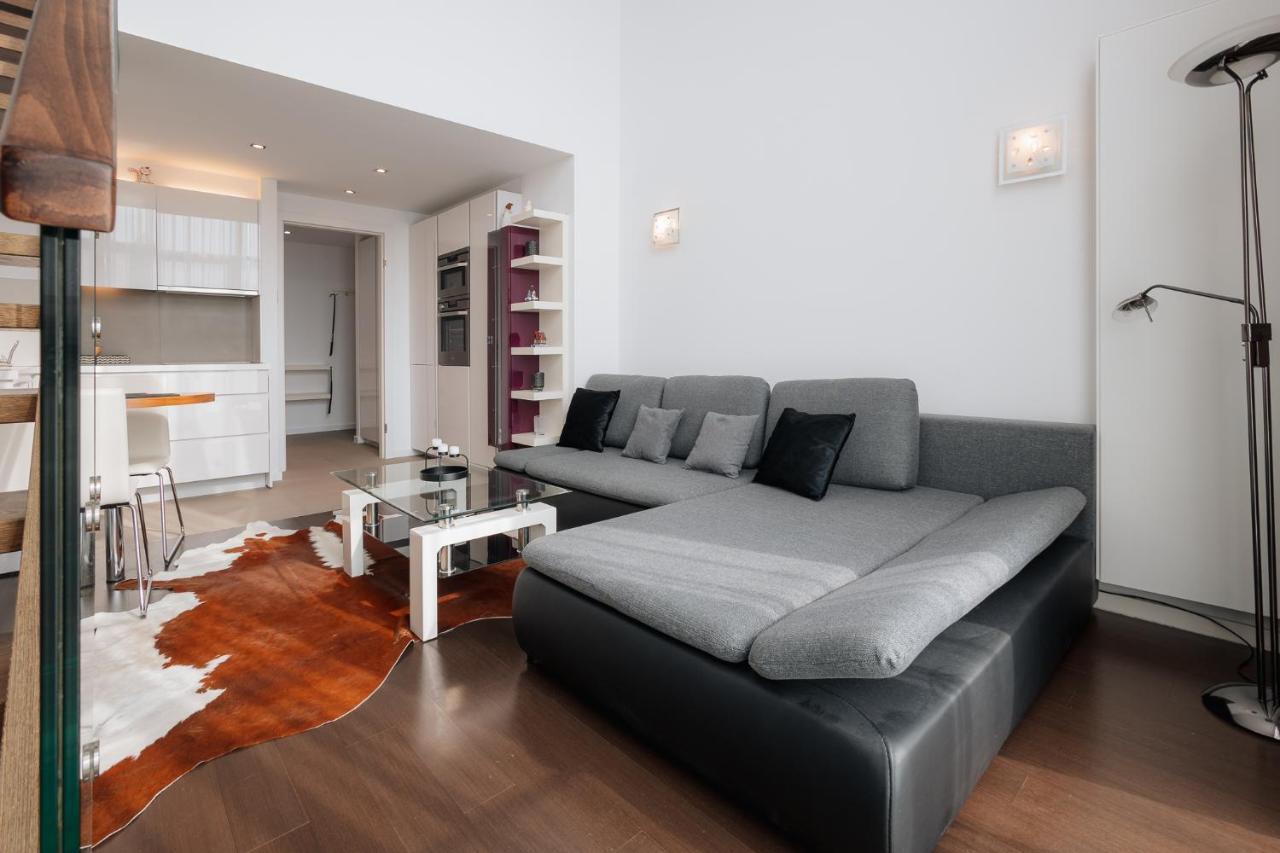 Skau Eurovea Duplex Apartment Danube Exclusive View Free Parking Bratislava Exteriér fotografie